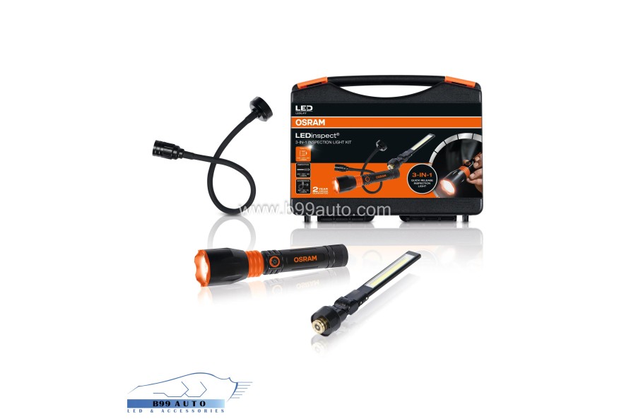 Osram LEDinspect 3-IN-1 INSPECTION LIGHT KIT szerelőlámpa készlet - Li-Ion akksival